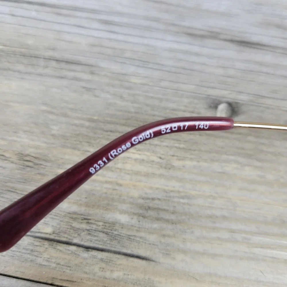 Coach Eyeglasses Frames HC 5103B Maxima 9331 Rose Gold Metal Womens 52-17-140